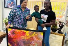 Mother’s joy as son named world’s youngest male artist