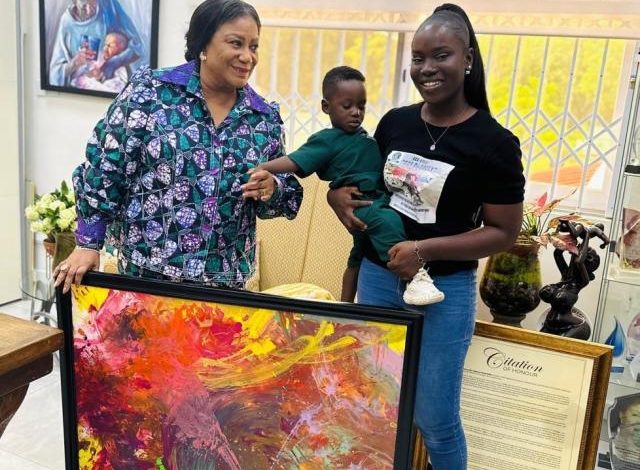 Mother’s joy as son named world’s youngest male artist